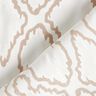 Cotton fabric serpentine lines – beige/dark beige,  thumbnail number 5