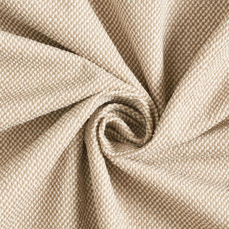 Upholstery Fabric Mottled Soft – dark beige, image number 1