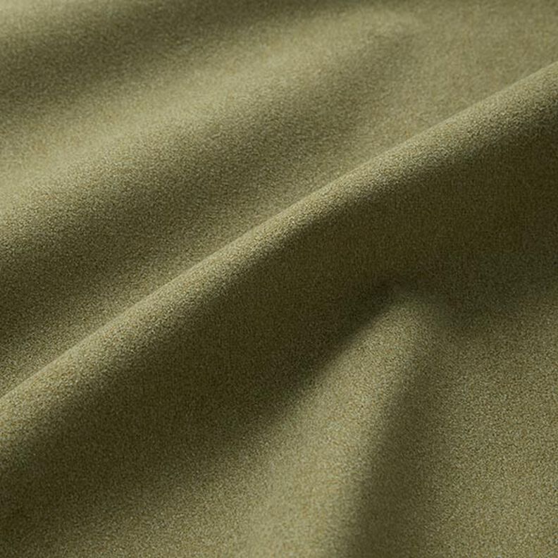Matte Velvet Upholstery Fabric – olive,  image number 3