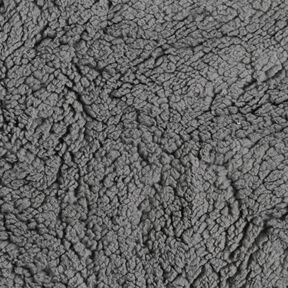 cuddly teddy fur fabric – elephant grey, 