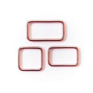 ‘Rosé’ Rectangular Ring - rose gold, 