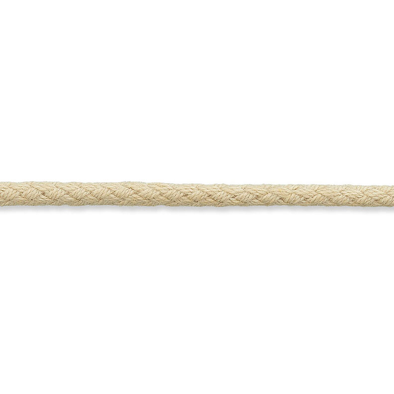 Cotton cord [Ø 3 mm] – light beige,  image number 1