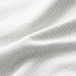 Tubular cuff fabric narrow stripes – misty grey/offwhite, 