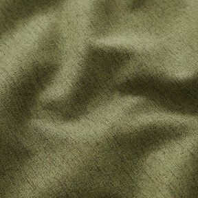 Fine melange upholstery fabric – dark olive, 