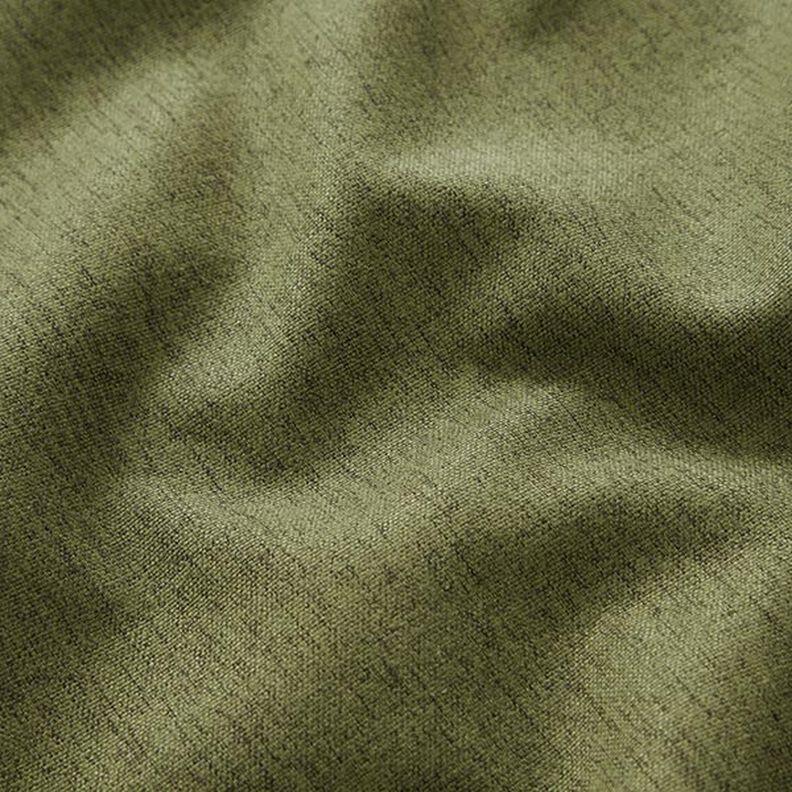 Fine melange upholstery fabric – dark olive, image number 2