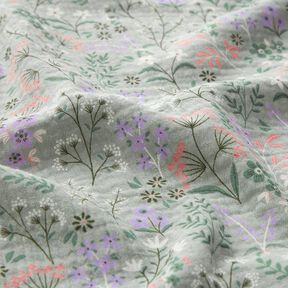 GOTS Double Gauze/Muslin Spring flower meadow | Poppy Fabrics – reed, 