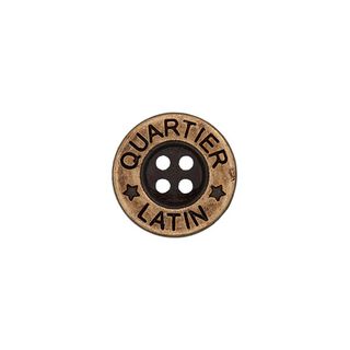 Metal 4-Hole Button  – gold metallic, 