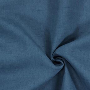 Linen fabric Ramie mix medium – denim blue, 