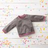 Cuffing Fabric Plain – dark dusky pink,  thumbnail number 6