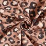 Decor Fabric Canvas Leopard polka dots – cinnamon/black,  thumbnail number 3