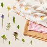 Double Gauze/Muslin Shower of blossoms – rosé,  thumbnail number 5