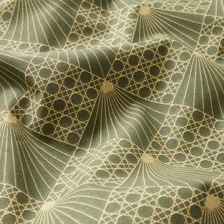 Cotton Cretonne Rattan – reed, 