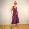 Lightweight linen blend pre-washed – merlot,  thumbnail number 7