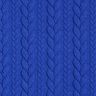 Cabled Cloque Jacquard Jersey – royal blue,  thumbnail number 1