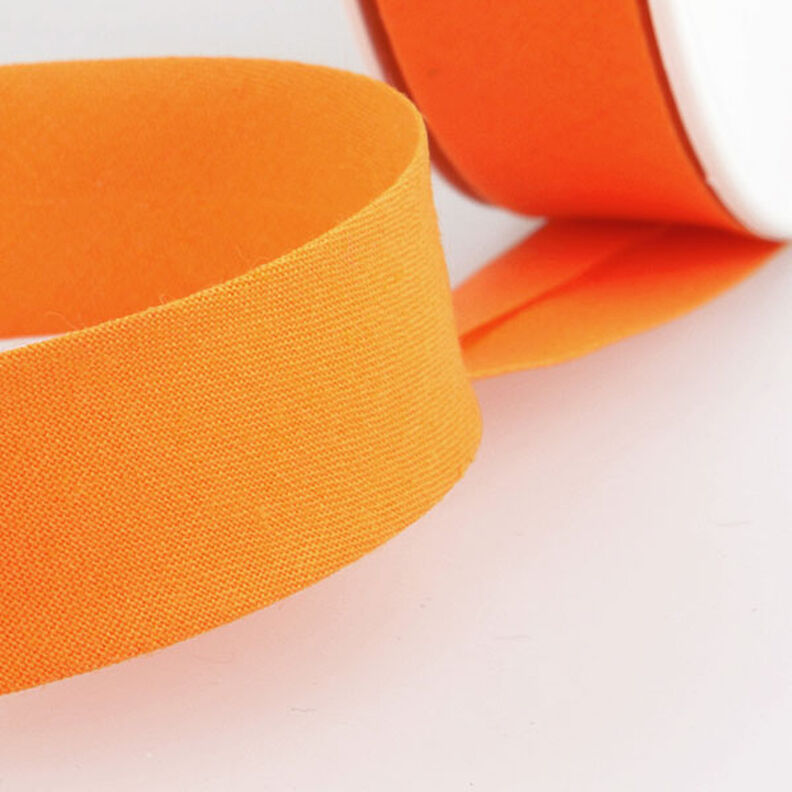 Bias binding Polycotton [20 mm] – orange,  image number 2