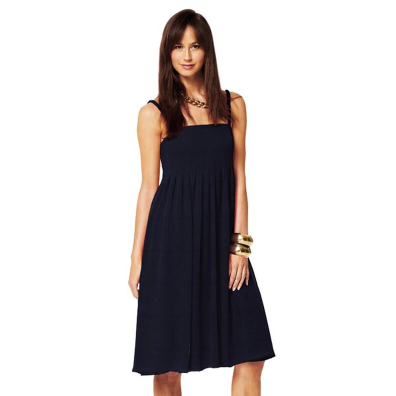 Medium Viscose Jersey – navy, image number 8