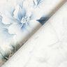 Decor Fabric Half Panama painted branches – white/blue grey,  thumbnail number 4