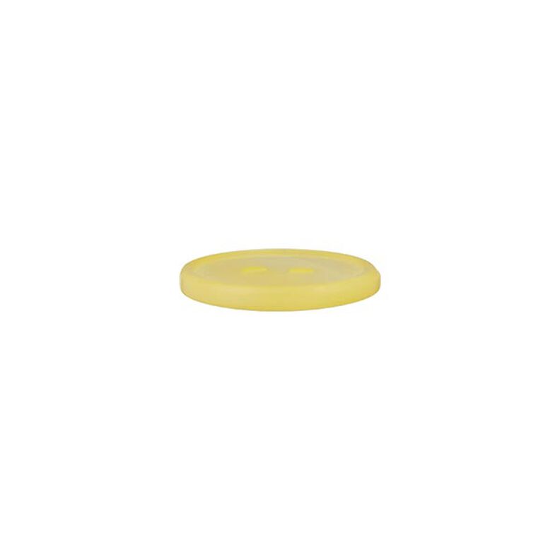 2-Hole Polyester Button  – light yellow,  image number 2