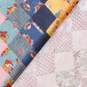 GOTS Cotton Batiste pattern blend colour gradient | TCC x LOOKS by Wolfgang Joop – pink/yellow,  thumbnail number 5