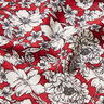 Sea of Flowers Viscose Jersey – carmine,  thumbnail number 2