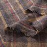 Plaid Pure New Wool Blend – dark taupe,  thumbnail number 3