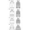 Bib Overall / Bib-Top Pinafore Dress, Burda 9424,  thumbnail number 5