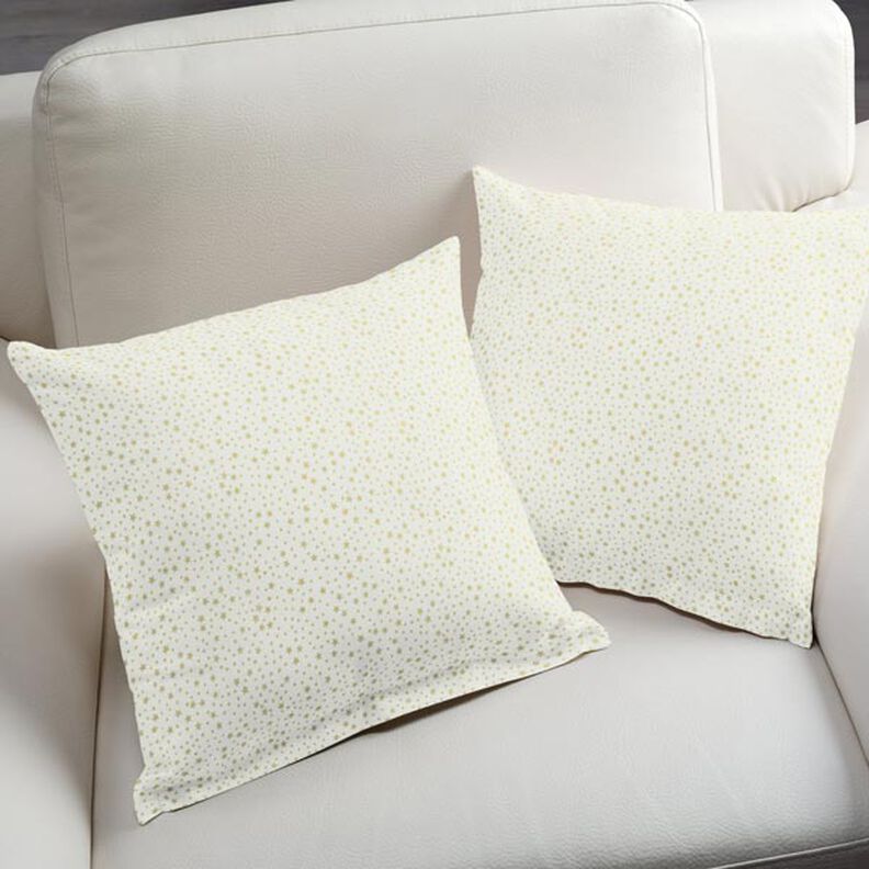 Cotton Cretonne Starry Christmas Sky, small – white, image number 6