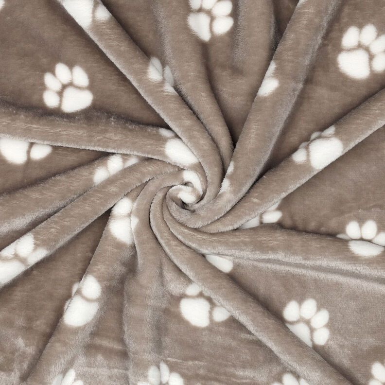 Cosy Fleece animal paws | by Poppy – light taupe/ivory,  image number 3