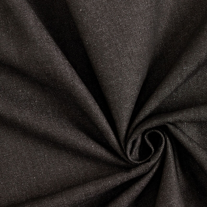 Heavy cotton denim – black,  image number 1