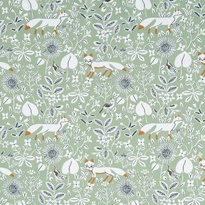 Cotton Poplin Fox meadow – reed, 