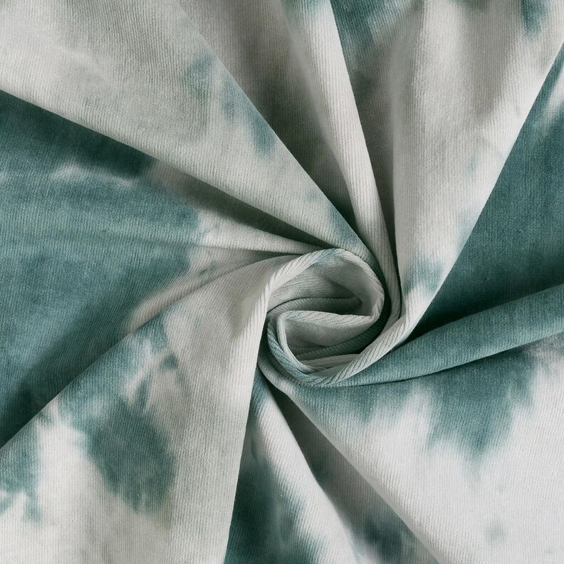 Baby Cord Batik – blue spruce,  image number 3