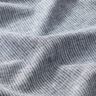 Linen Cotton Blend Narrow Stripes – midnight blue/white,  thumbnail number 2