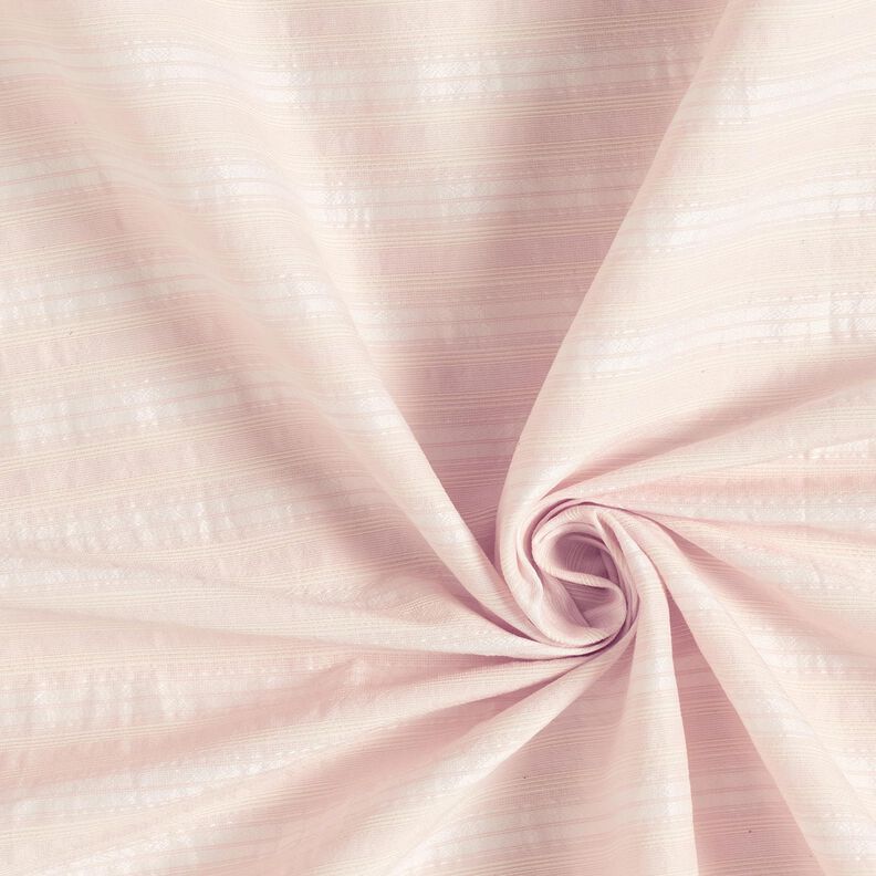 Crinkle stripes cotton blend – rosé,  image number 3
