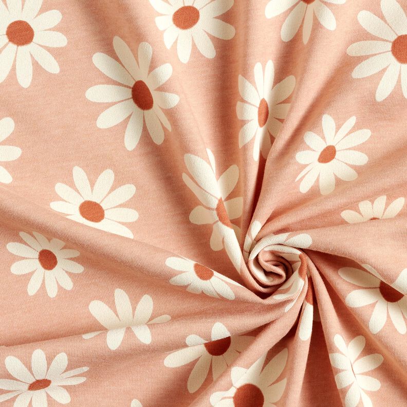 Cotton Blend Jersey Little flowers – light dusky pink, image number 3