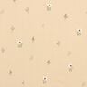 Cotton Jersey delicate flowers &ndash; sand,  thumbnail number 1