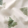 Decor Fabric Half Panama elegant fir trees – natural/pine,  thumbnail number 2