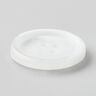 4-hole round button [Ø 25 mm] – white,  thumbnail number 2