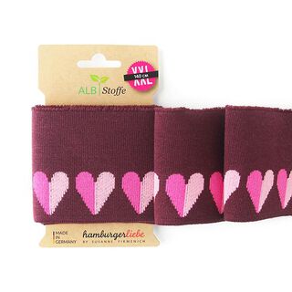 GOTS Organic knit ribbing CUFF ME ICON [140 cm | 8 cm] | Albstoffe | Hamburger Liebe, 