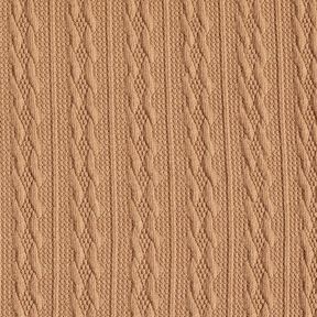 Knit Fabric Cable-knit print – fawn, 