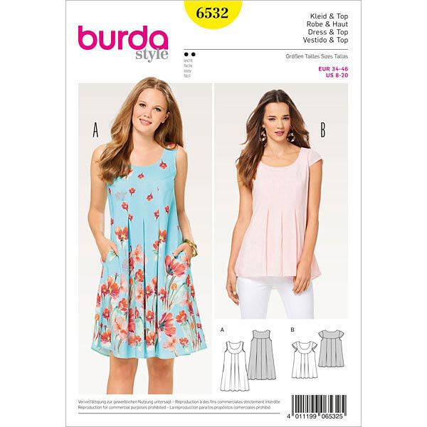 Dress / Top, Burda 6532,  image number 1