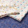 Cotton Cretonne hatched shapes – silver grey/pastel violet,  thumbnail number 5