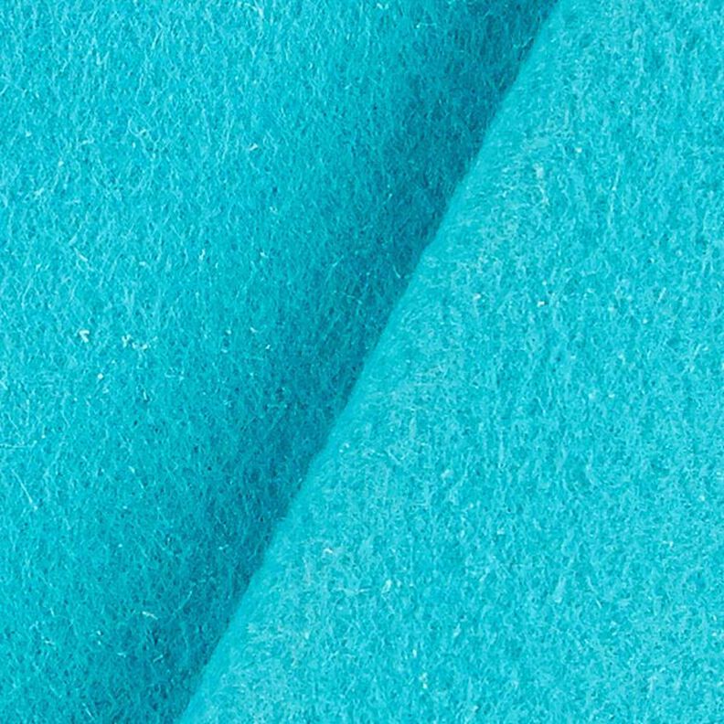 Felt 90 cm / 1 mm thick – turquoise,  image number 3