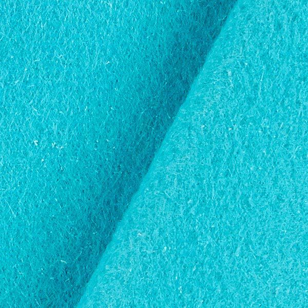 Felt 90 cm / 1 mm thick – turquoise,  image number 3
