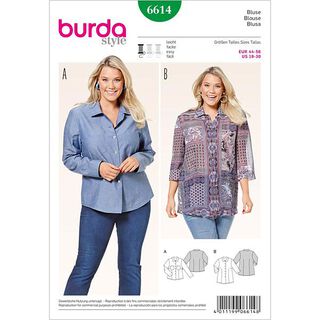 Blouse, Burda 6614, 