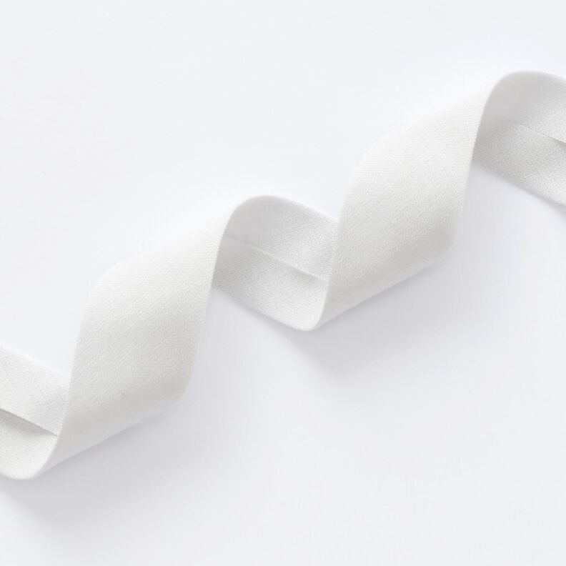 Bias binding Organic cotton [20 mm] – silver grey,  image number 2