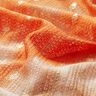 Batik and gold diamonds knitted lace – beige/peach orange,  thumbnail number 2