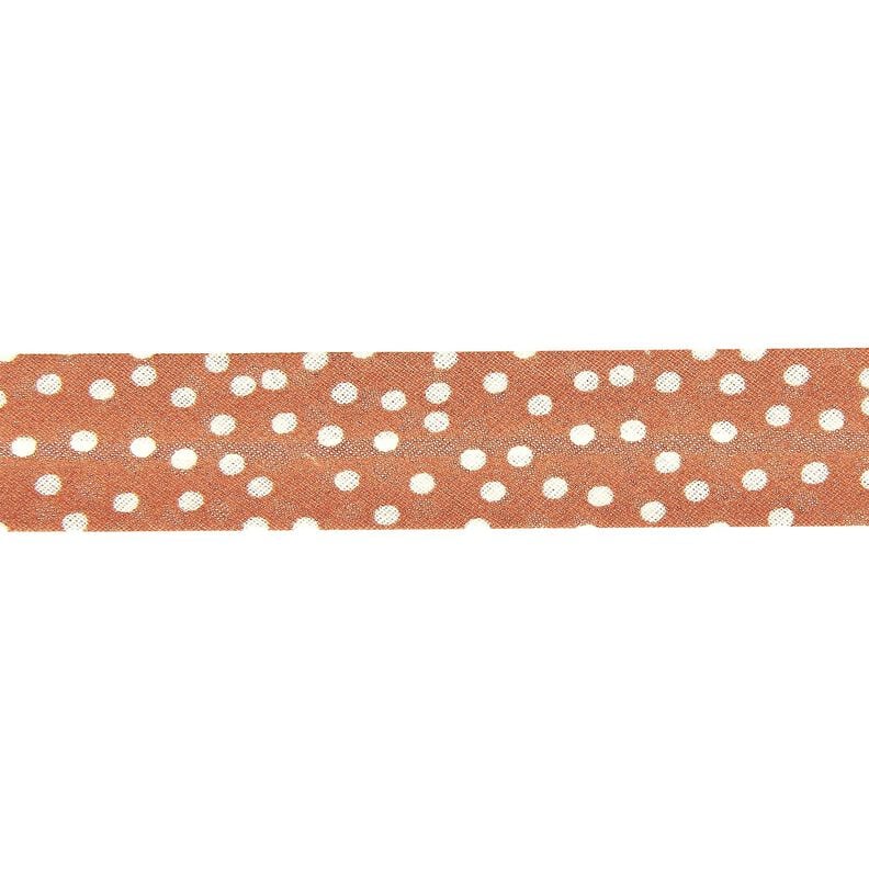 Bias binding scattered dots [20 mm] – terracotta,  image number 1