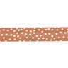 Bias binding scattered dots [20 mm] – terracotta,  thumbnail number 1