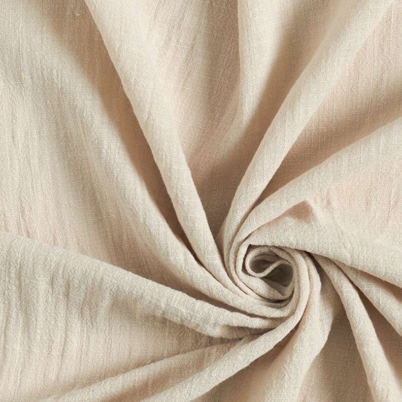 Cotton Linen Look – beige,  image number 1
