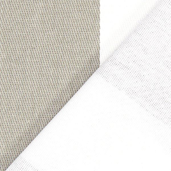 Stripes Cotton Twill 2 – grey/white,  image number 3